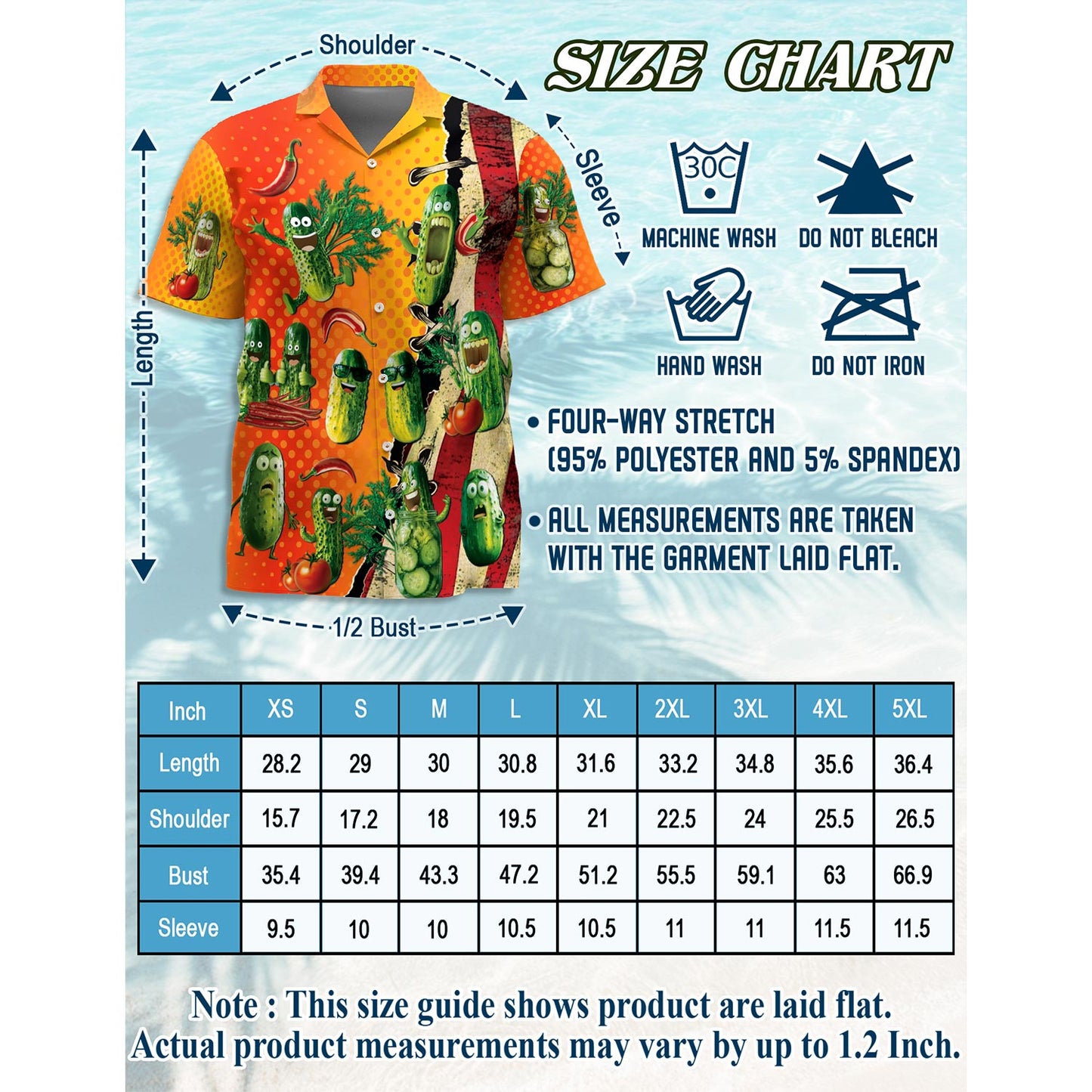 I Am Here To Eat All The Pickles Hawaiian Shirt for Men, Button Down Aloha Shirt - Azhawaiian