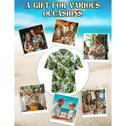 Ireland Green Hat Hawaiian Shirt for Men, Button Down Aloha Shirt - Azhawaiian