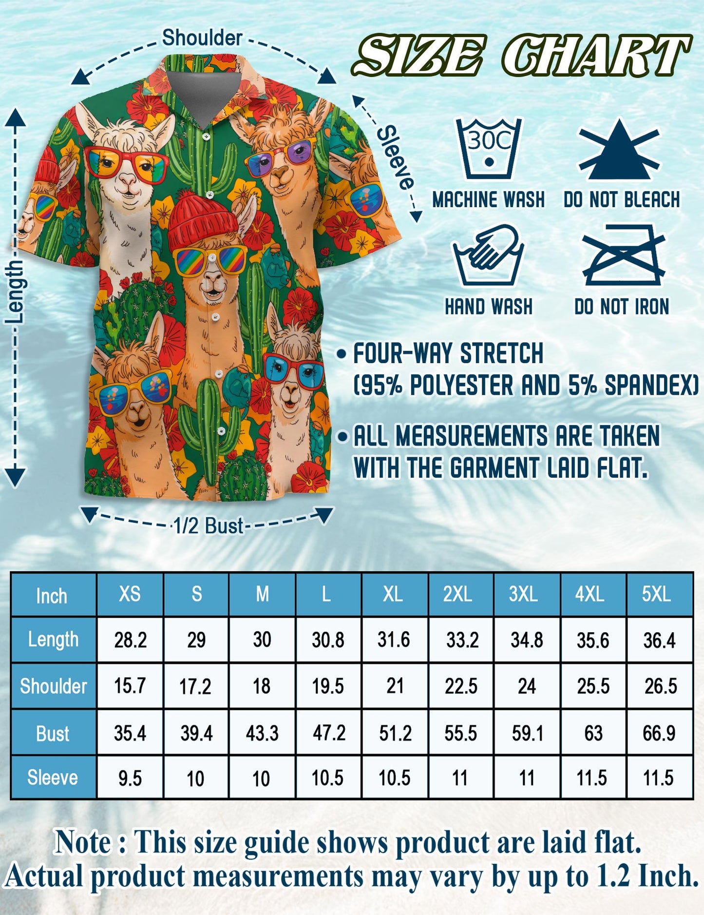 Llamazing Hawaiian Shirt for Men, Button Down Aloha Shirt - Azhawaiian