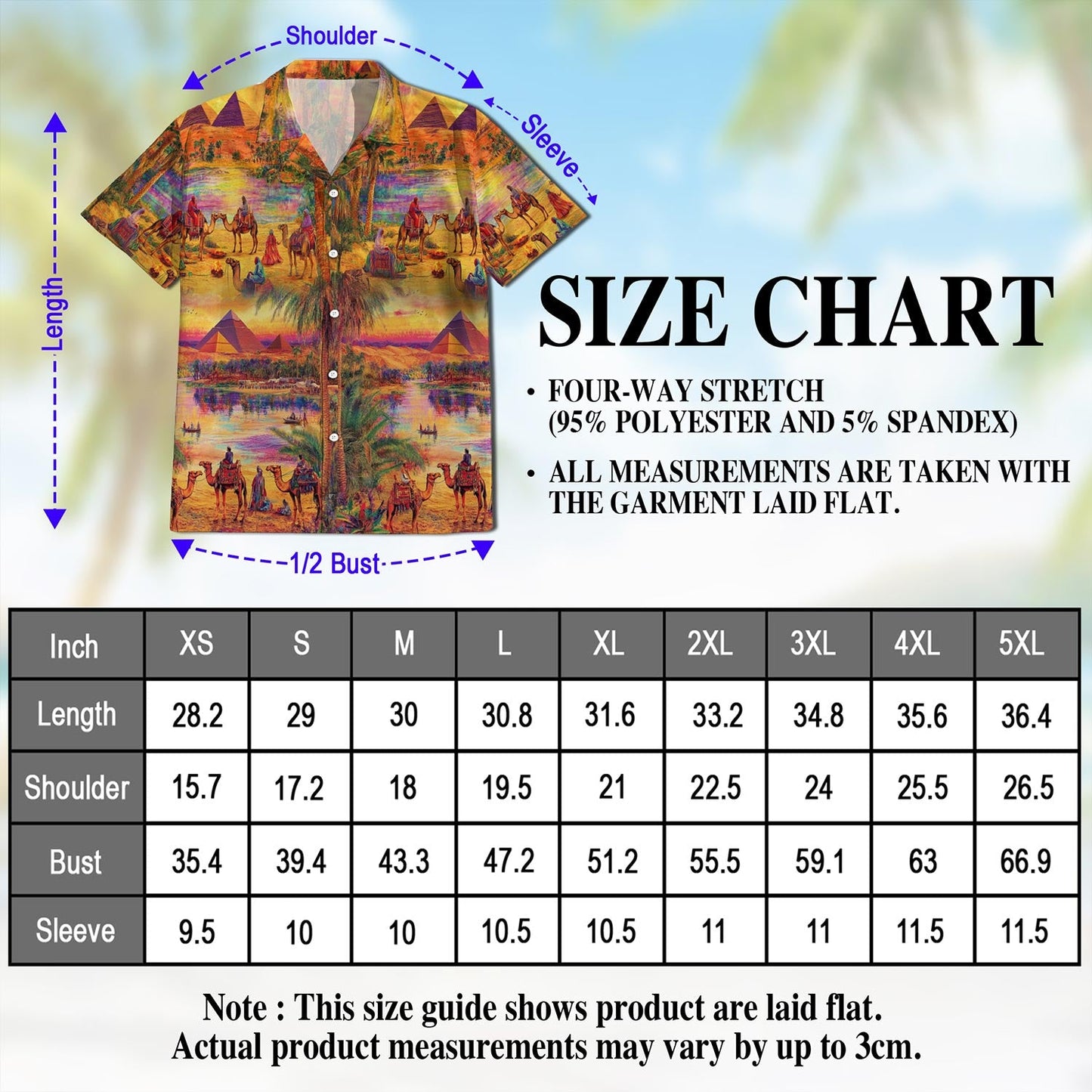 Oasis Relaxing Day In Peaceful Hawaiian Shirt for Men, Button Down Aloha Shirt - Azhawaiian