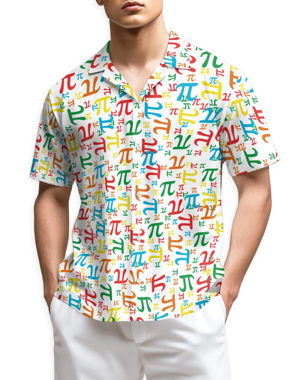 Azhawaiian Pi Math Hawaiian Shirt for Men