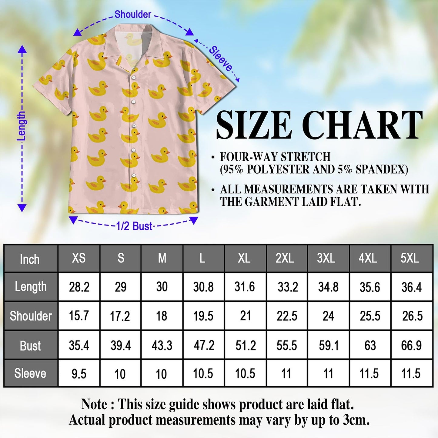 Pink Duck Hawaiian Shirt for Men, Button Down Aloha Shirt - Azhawaiian