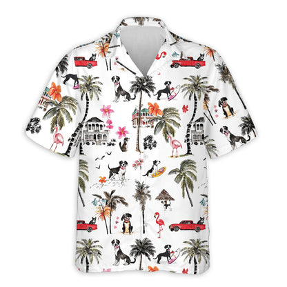 Azhawaiian Rat Terrier Hawaiian Shirt for Men