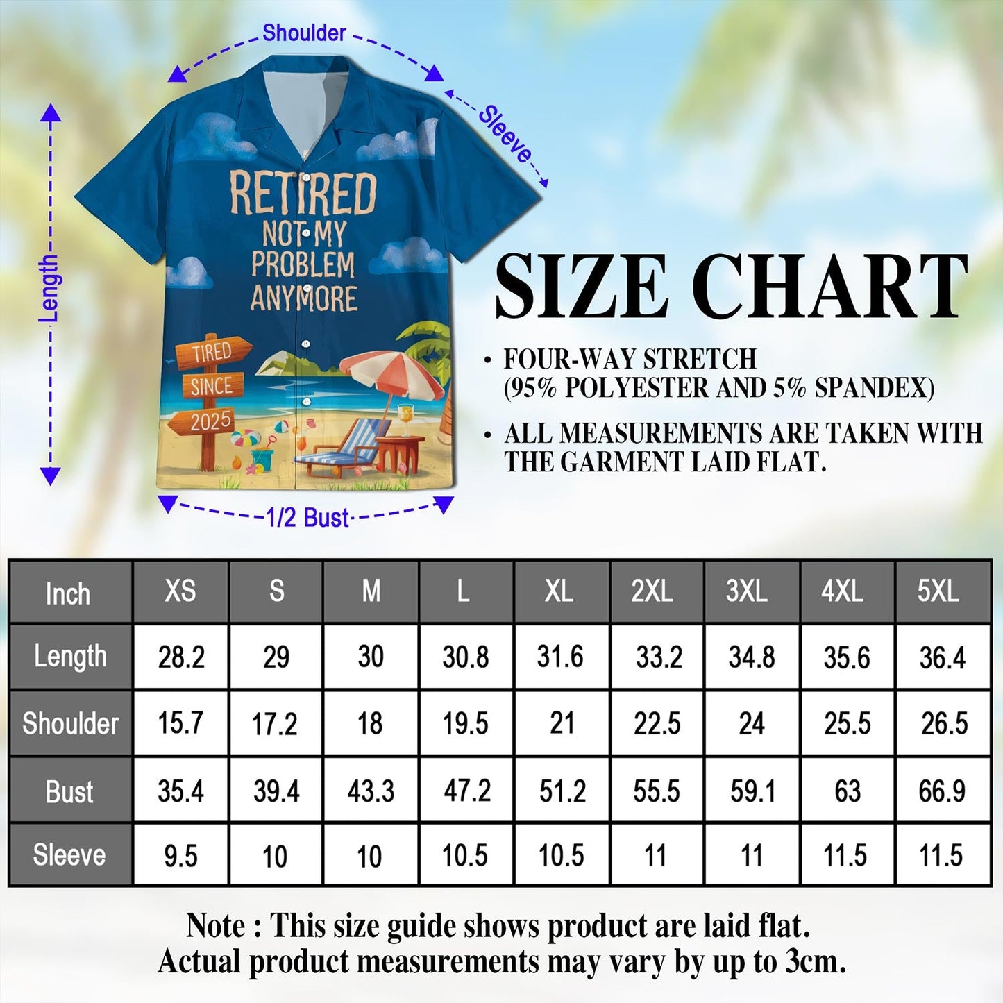 Retired Not My Problem Anymore Hawaiian Shirt for Men, Button Down Aloha Shirt - Azhawaiian
