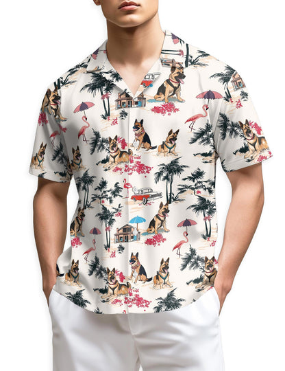 Azhawaiian Shepherd Hawaiian Shirt for Men