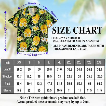 SoftBall Hawaiian Shirt for Men, Button Down Aloha Shirt - Azhawaiian