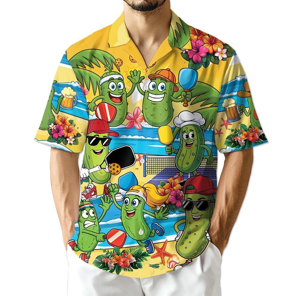 Azhawaiian There's No Sorry In Pickleball Hawaiian Shirt for Men
