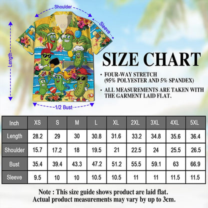 There's No Sorry In Pickleball Hawaiian Shirt for Men, Button Down Aloha Shirt - Azhawaiian