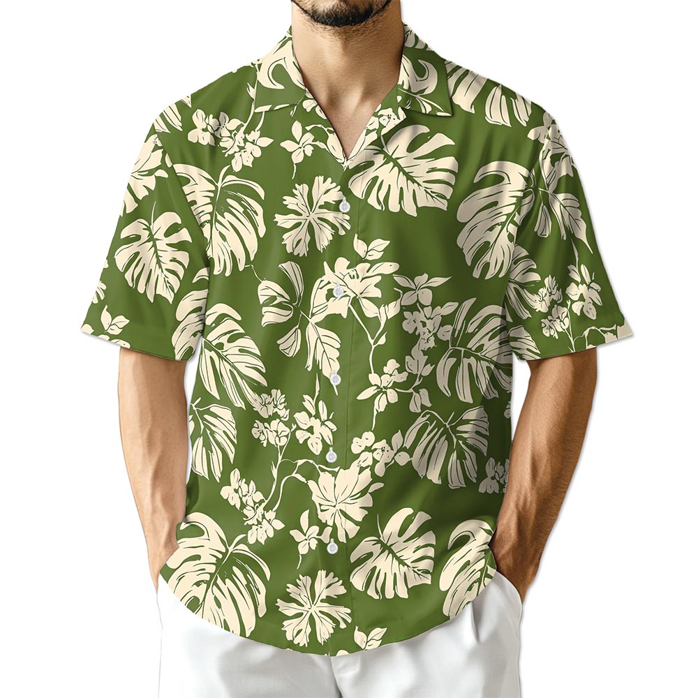 Azhawaiian Tiare Garden Hawaiian Shirt for Men