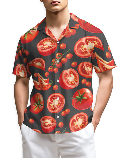 Azhawaiian Tomato Hawaiian Shirt for Men