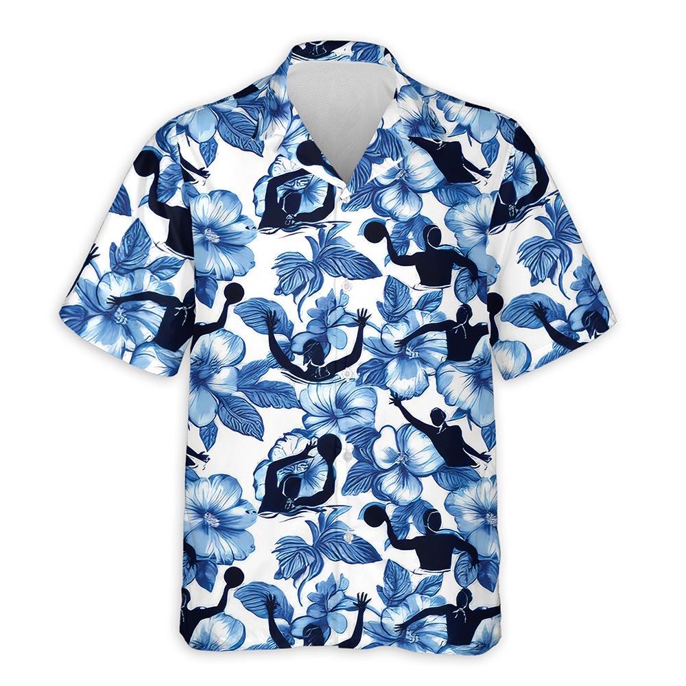 Azhawaiian Water Polo Hawaiian Shirt for Men