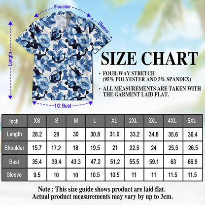 Water Polo Hawaiian Shirt for Men, Button Down Aloha Shirt - Azhawaiian