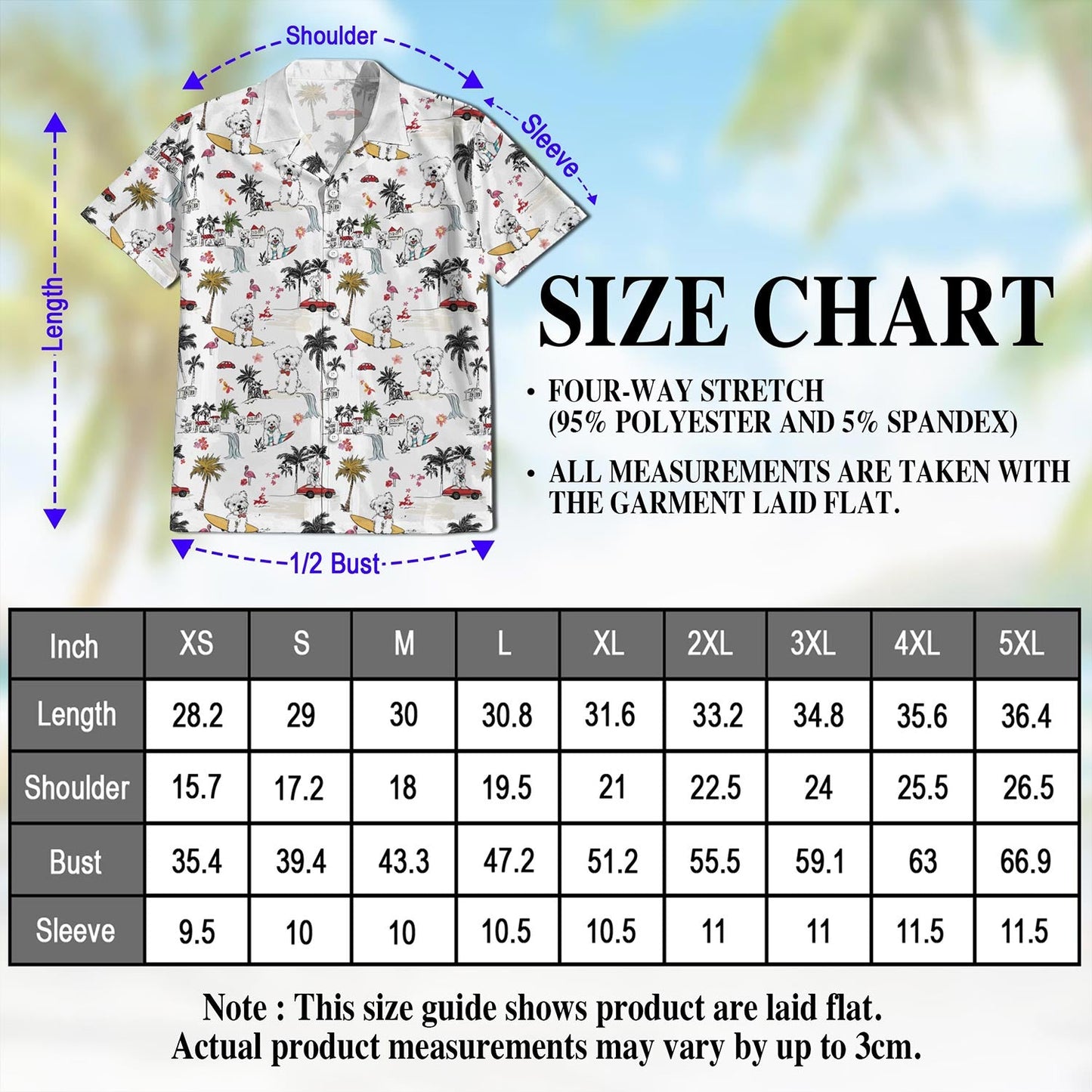 West Highland White Terrier Hawaiian Shirt for Men, Button Down Aloha Shirt - Azhawaiian