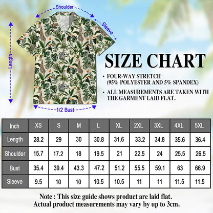 Wild Animal Hawaiian Shirt for Men, Button Down Aloha Shirt - Azhawaiian