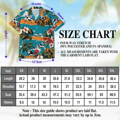 Wrestling On Beach Tropical Hawaiian Shirt for Men, Button Down Aloha Shirt - Azhawaiian