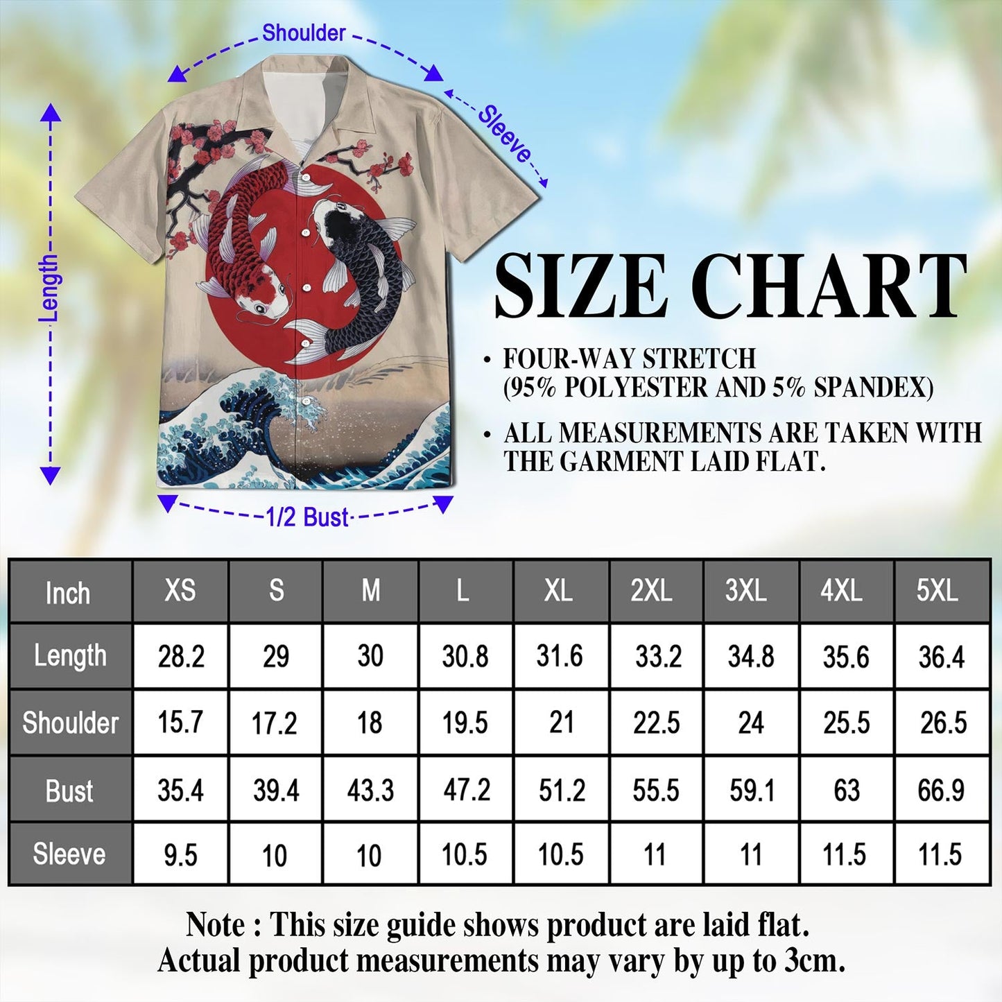 Yin Yang Koi Fish Hawaiian Shirt for Men, Button Down Aloha Shirt - Azhawaiian