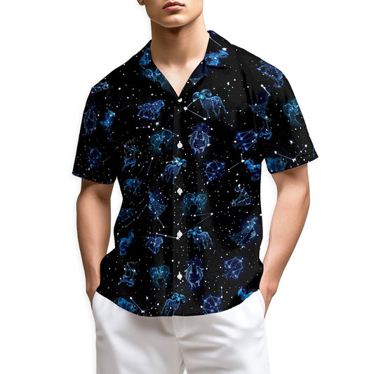 Azhawaiian Zodiac Hawaiian Shirt for Men