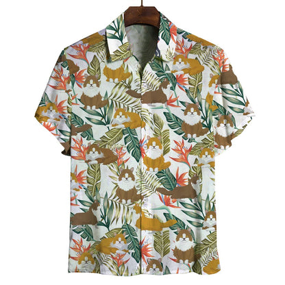 Norwegian Forest Cat - Hawaiian Shirt