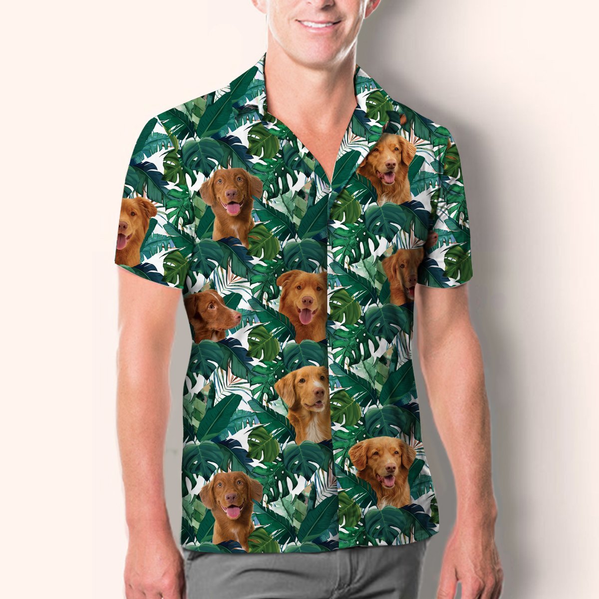 Nova Scotia Duck Tolling Retriever - Hawaiian Shirt