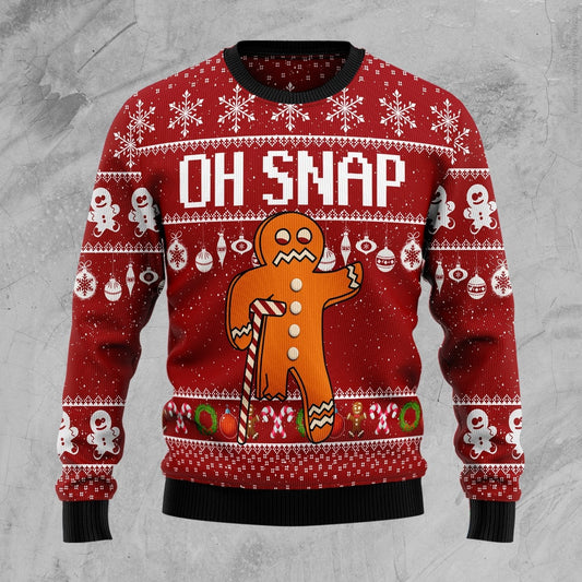 Oh Snap Ugly Christmas Sweater 