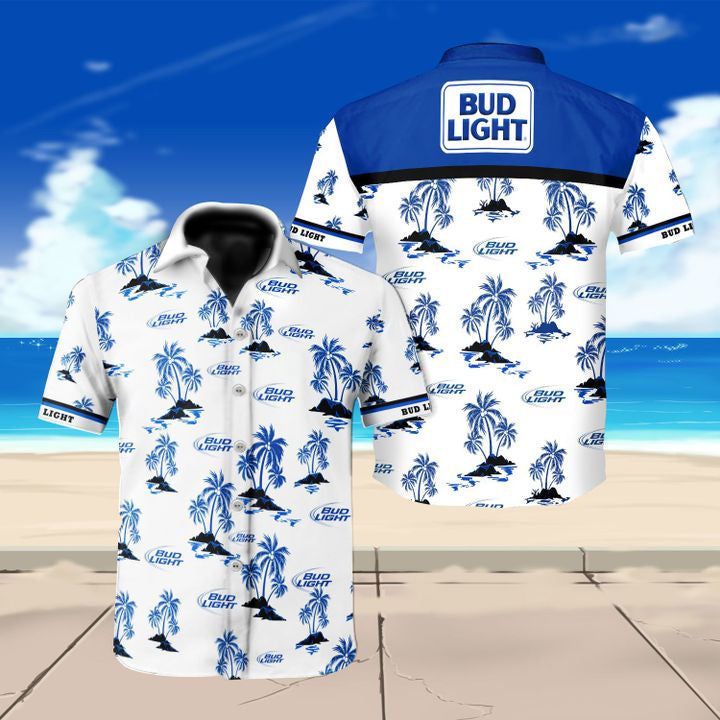 Bud Light Beer Hawaiian Shirt