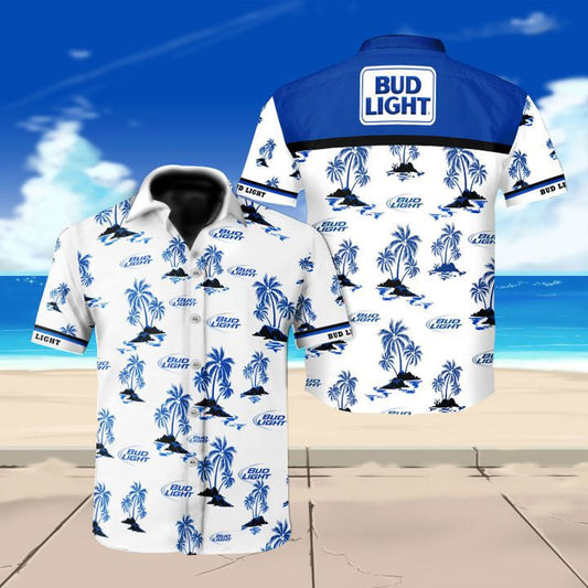 Bud Light Beer Hawaiian Shirt