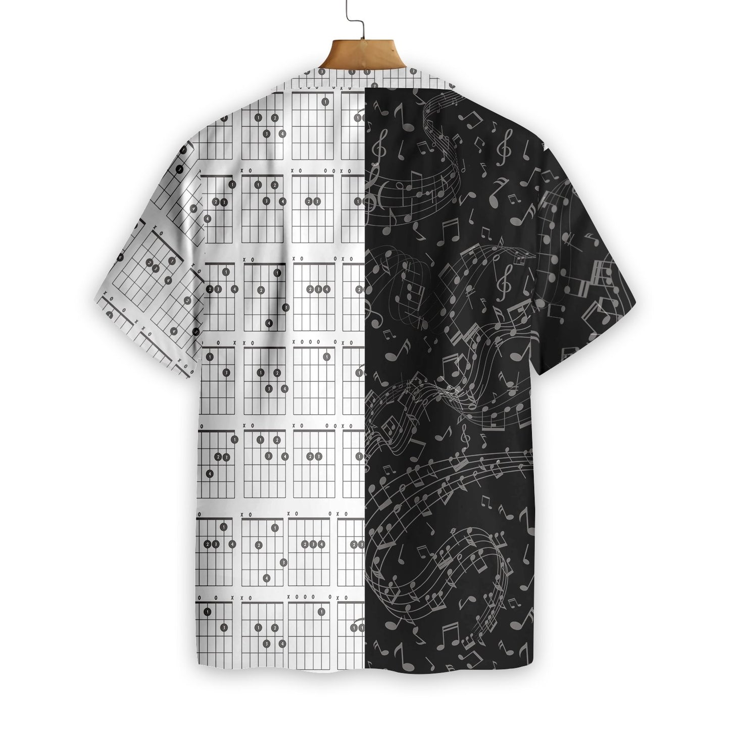 Personalized Name Guitar Custom Hawaiian Shirt