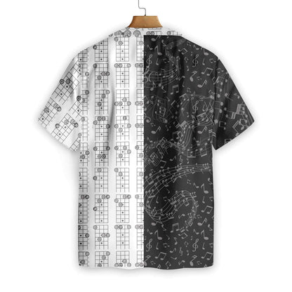 Personalized Name Guitar Custom Hawaiian Shirt