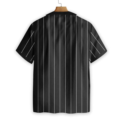 Personalized One Line Drawing Golfer Custom Hawaiian Shirt