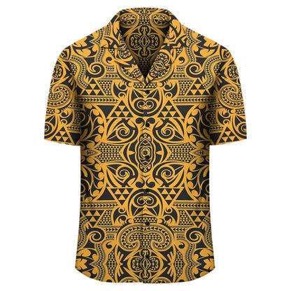 Polynesian Kakau Turtle Old Hawaiian Shirt