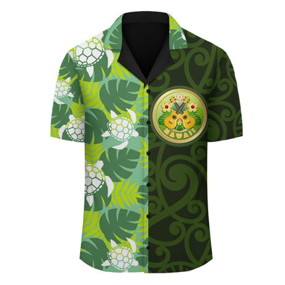 Hawaii Turtle Tropical - Hawaiian Shirt - Fun Style