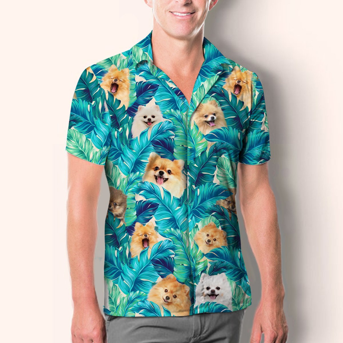 Pomeranian - Hawaiian Shirt