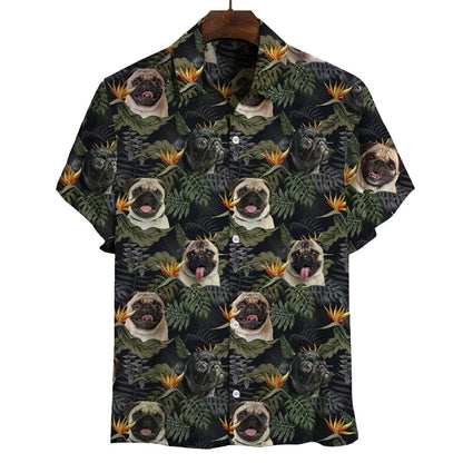 Pug - Hawaiian Shirt