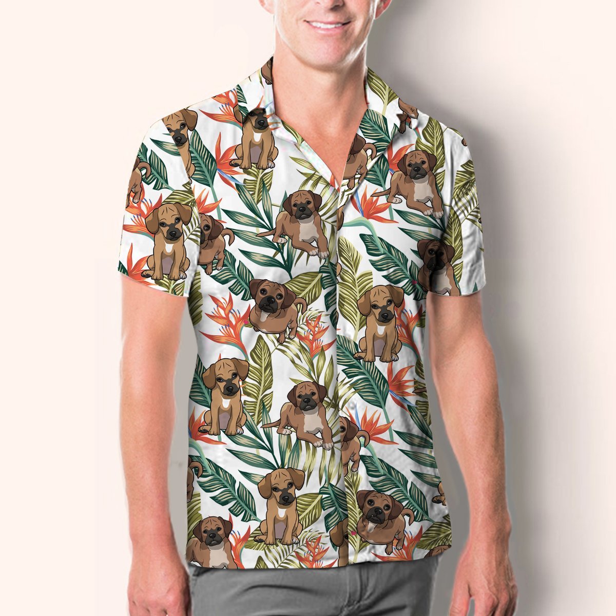 Puggle - Hawaiian Shirt