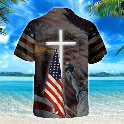 9.11 Never Forget Shirt Hawaiian