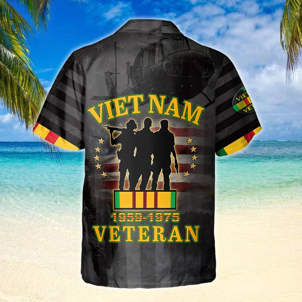 All Men Are Created Equal Then A Few Become Vietnam Veterans Shirt Lha1599Hw Hawaiian