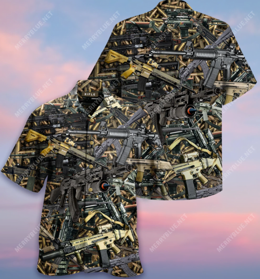 Rifles hawaiian shirt