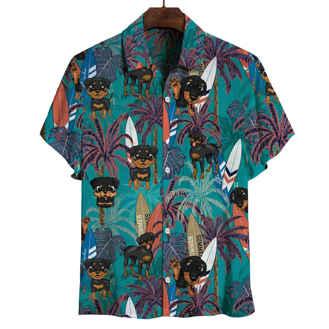 Rottweiler - Hawaiian Shirt