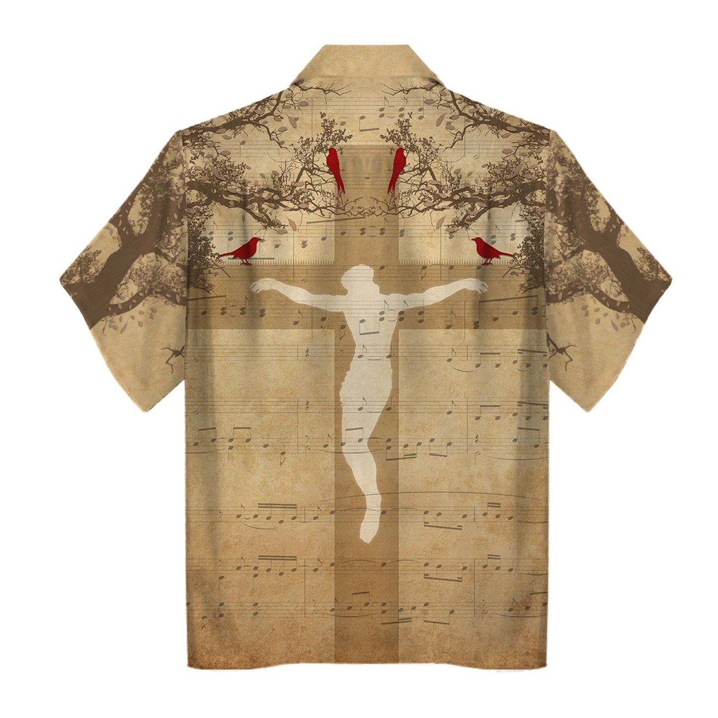 3D Tops Jesus Crucifixion Who Am I Hawaiian Shirt