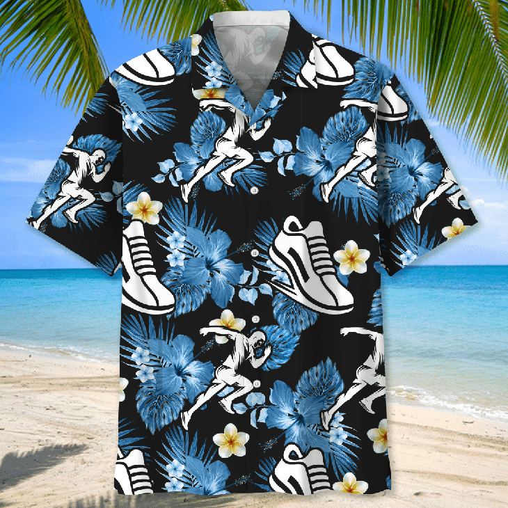 Running Nature Hawaiian Shirt | For Men & Women | Adult | HW9649