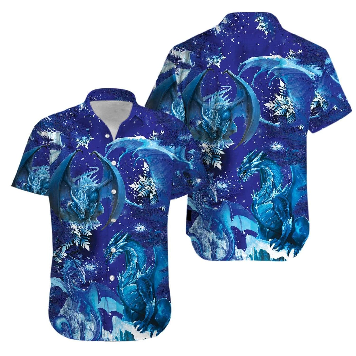 Amazing Blue Dragon Hawaiian Shirt | For Men & Women | Adult | HW3364