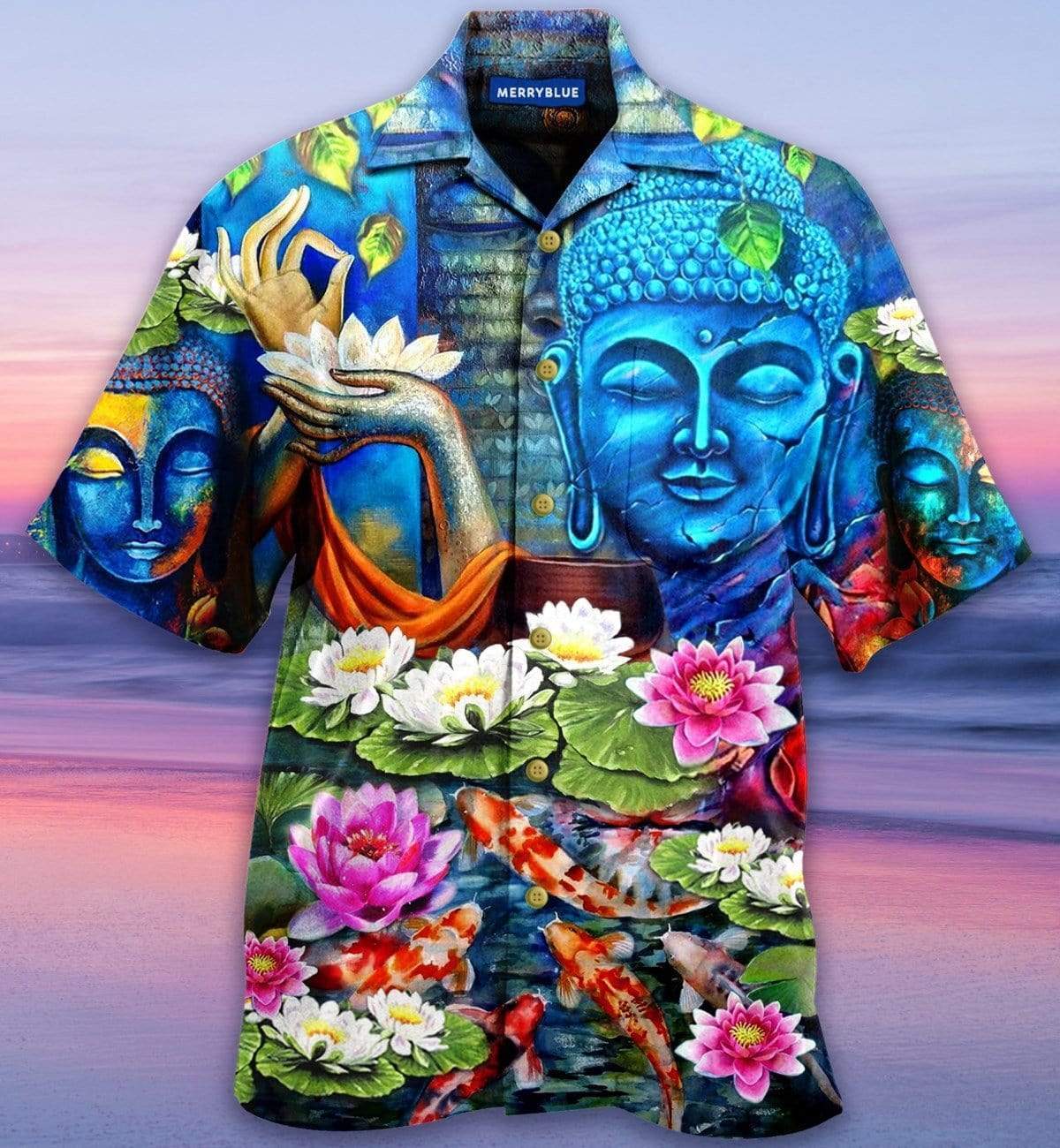 What You Think You Become Buddha Unisex Hawaiian Shirt #L