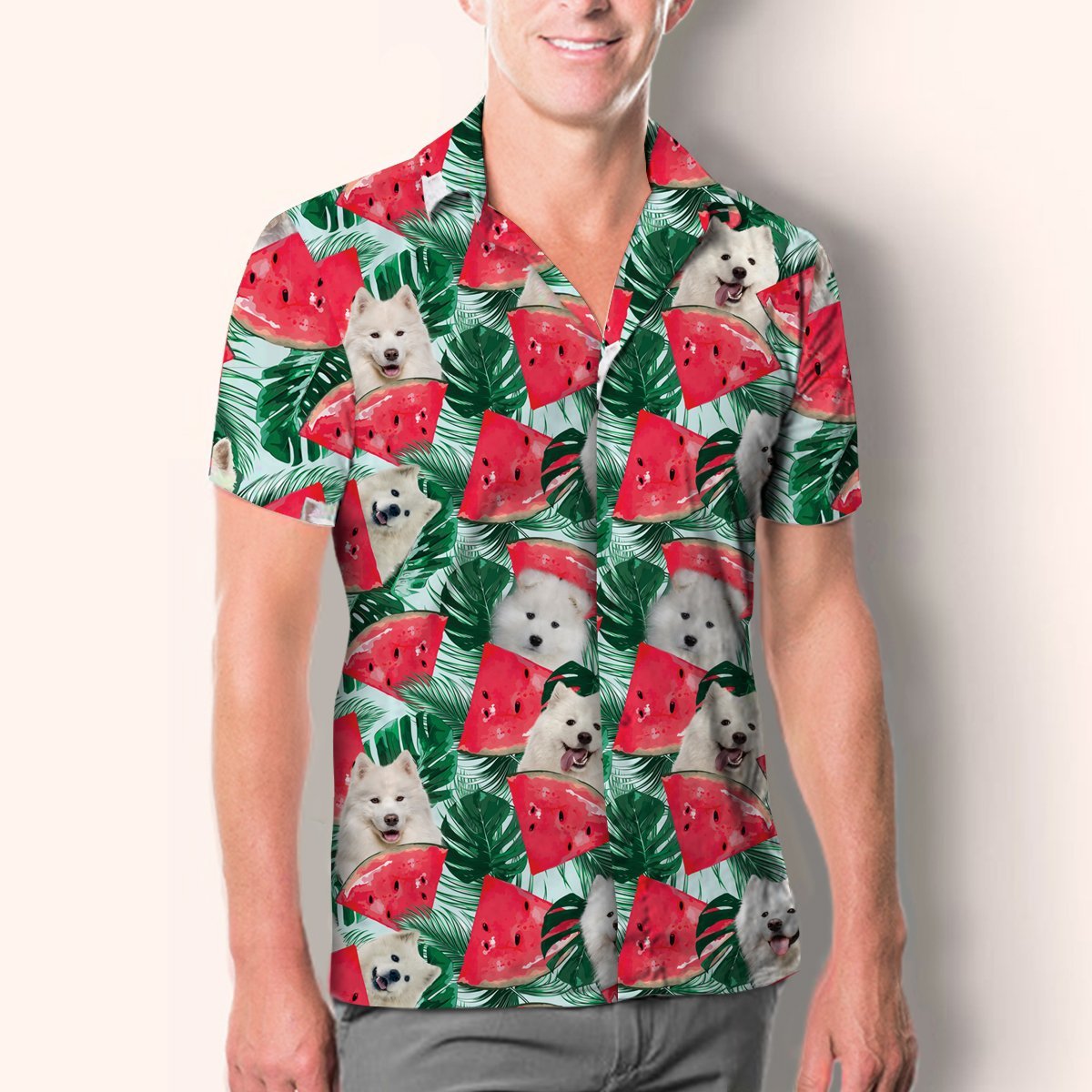 Samoyed - Hawaiian Shirt