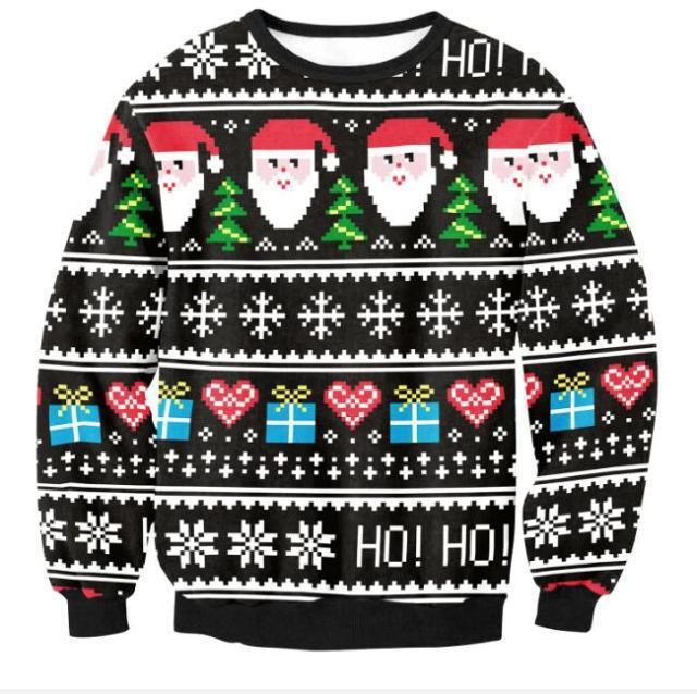 Santa Claus Gift Ugly Christmas Sweater 