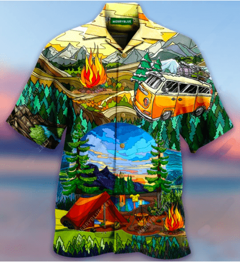 Life Is Best When You're Camping Hawaiian Shirt | For Men & Women | Adult | HW3135