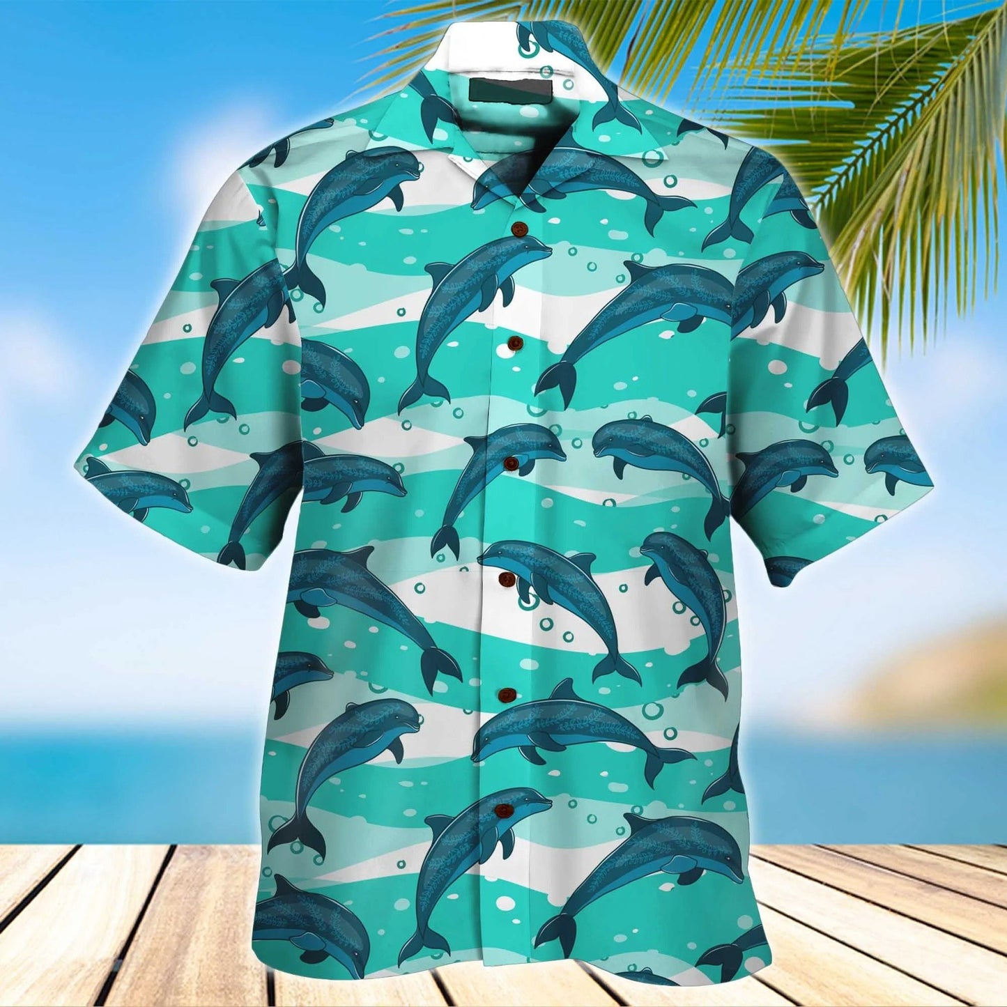 Dolphin Hawaiian Shirt Set | Unisex | HS1081