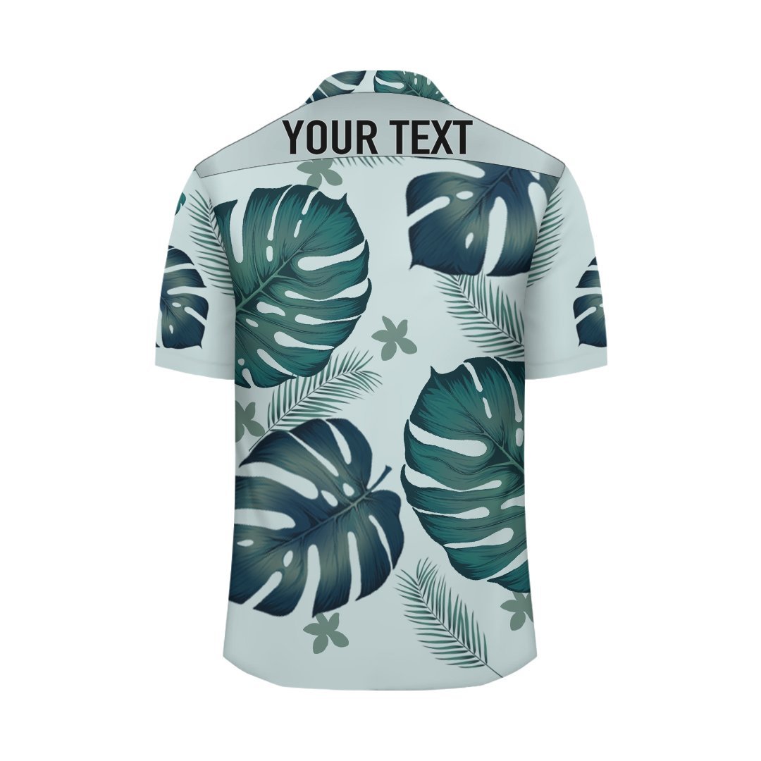 (Personalized) Monstera Tropical Hawaiian Shirt - Haka Style