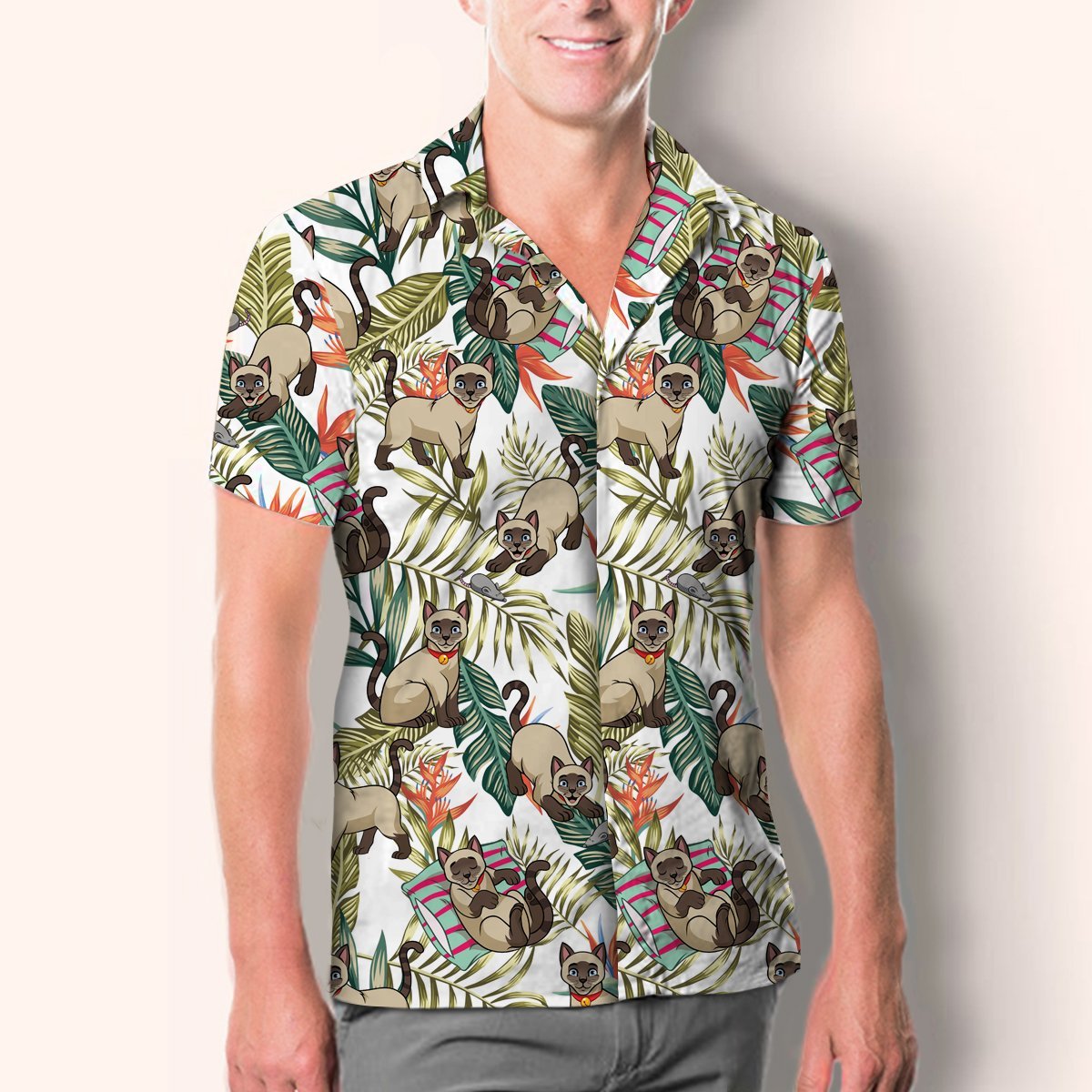 Siamese Cat - Hawaiian Shirt