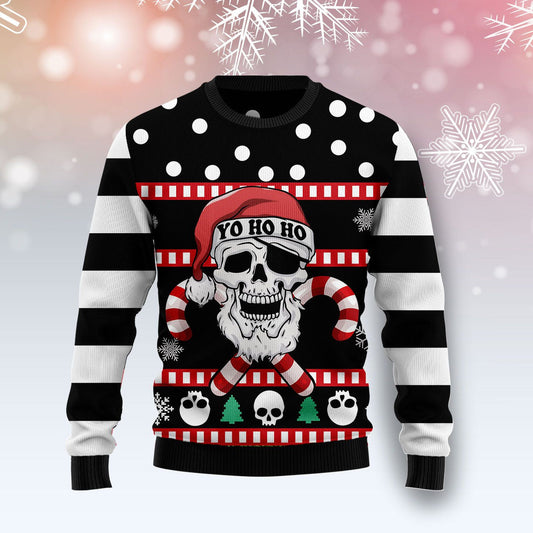 Skull Creepmas Ugly Christmas Yall Ugly Christmas Sweater 