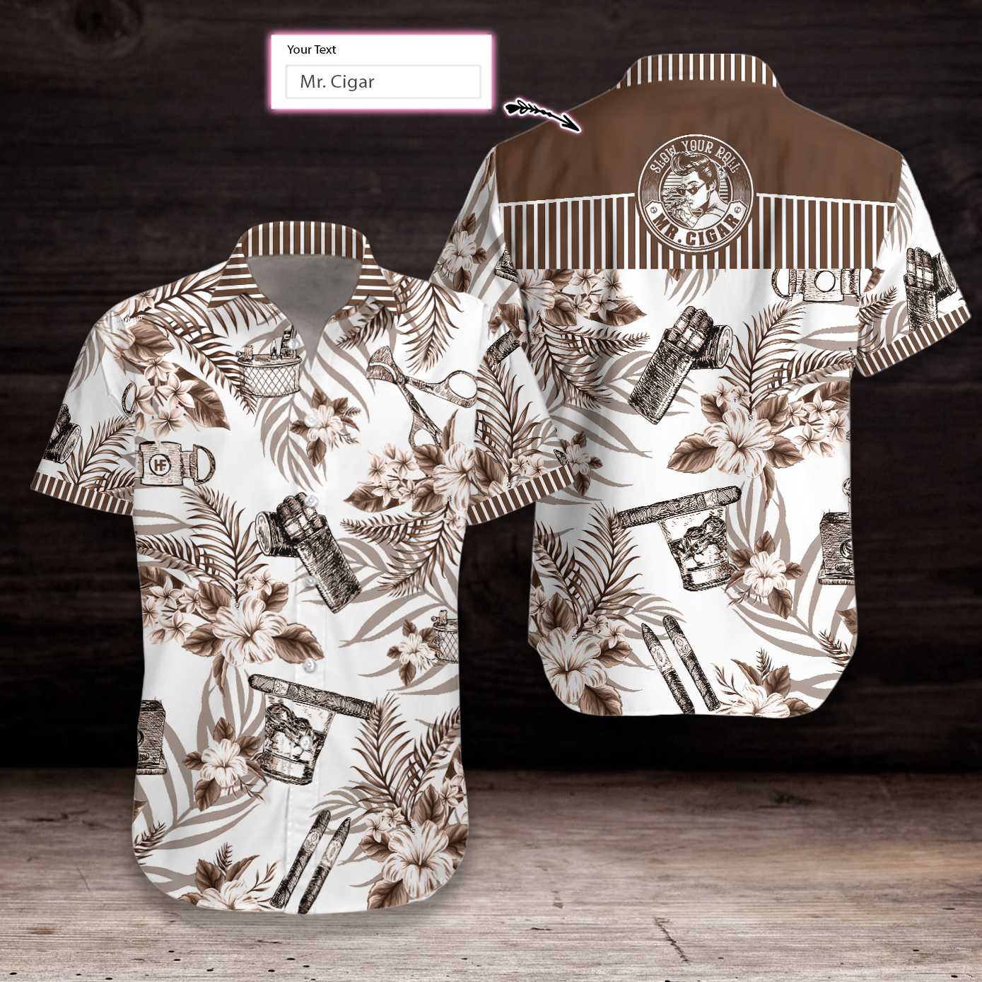 Slow Your Roll Version 2 Custom Hawaiian Shirt